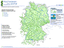 Tablet Screenshot of hochwasserzentralen.info